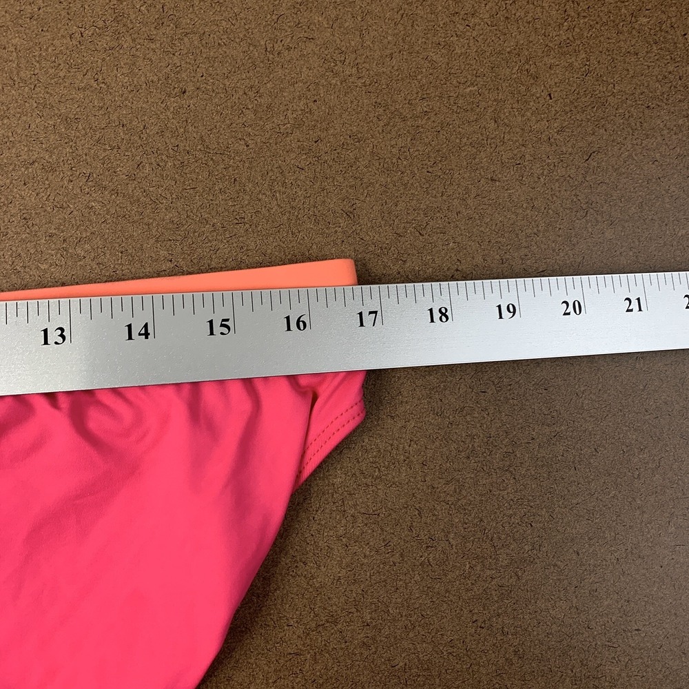 Lauren Ralph Lauren Size 14 Pink Beach Club Banded Waist Bikini Bottoms NWT - Picture 7 of 7